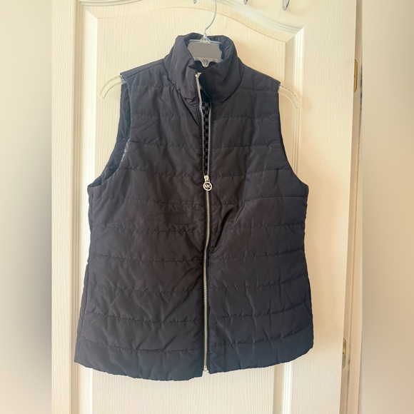 Michael Kors Black Puffer Vest - Picture 1 of 11